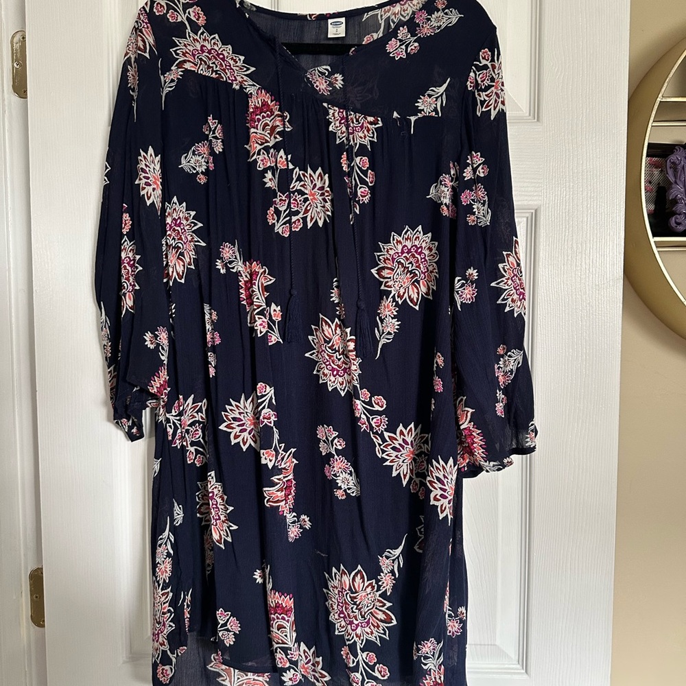 Old Navy Blue Floral dress